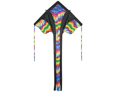 48 in Learn to Fly Stunt Kite from Skydog Black 20401 