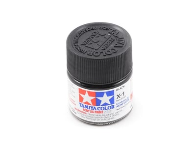 Gunze-Sangyo GX201 Metallic Black Acrylic Paint (18ml) [GUZGX201] -  HobbyTown