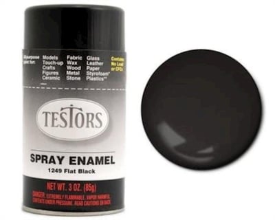 Testors Gloss Black Paint #1147 Model Building Costuming Cosplay Modeling  Arts and Crafts - Trooperbay