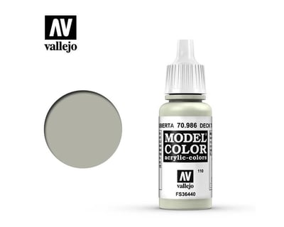 Vallejo Black Grey Model Color Paint, 17ml