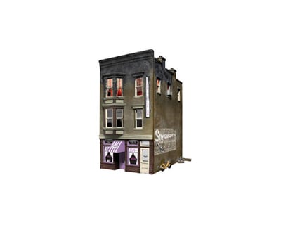 Woodland Scenics HO Kit DPM Front Street Building Woo12000 for sale online