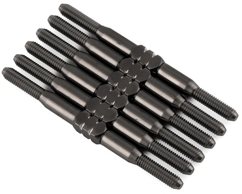 175RC Associated SR10 Titanium Turnbuckle Set (Black)