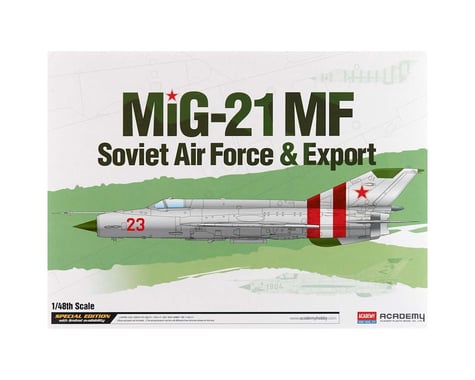 Academy/MRC 1/48 Mig-21Mf Soviet Air Force & Export Ltd. Ed.