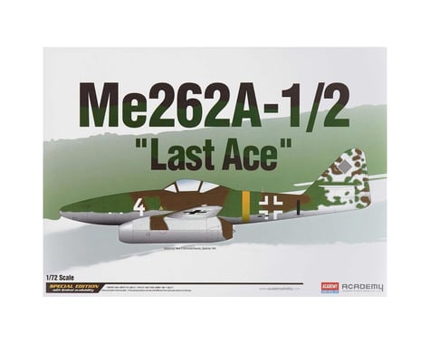 Academy/MRC 1/72 Me262a-1/2 Last Ace Ltd. Ed.