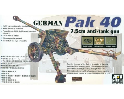AFV Club 1/35 Germ Pak 40 Anti-Tank Gun