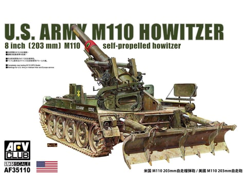AFV Club 1/35 Us Army M110 203Mm 8-Inch Howitzer
