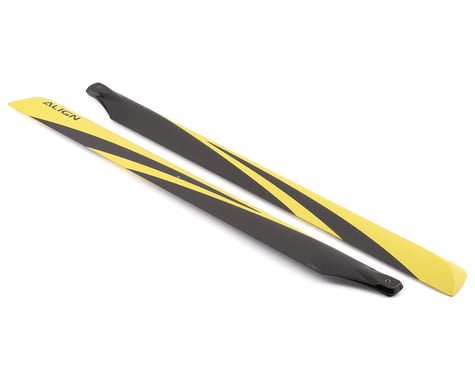 Align 650mm Carbon Fiber Blades (Yellow)