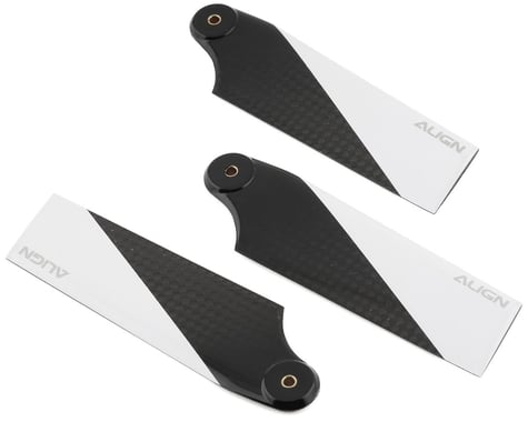 Align 95mm Carbon Fiber 3 Blade Tail Blade Set