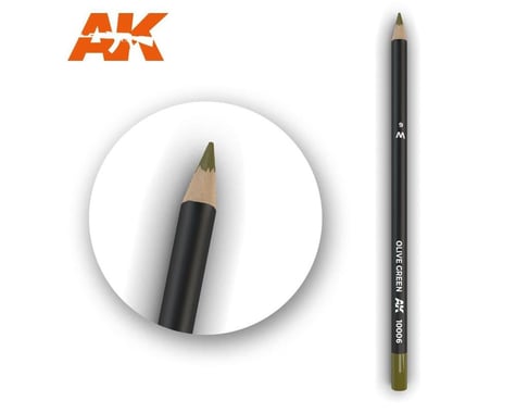 AK INTERACTIVE WEATHERING PENCILS OLIVE GREEN