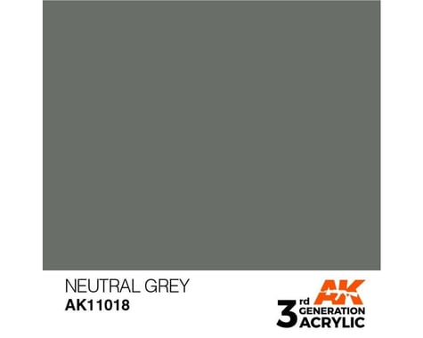 AK INTERACTIVE Neutral Grey Acrylic Paint 17Ml