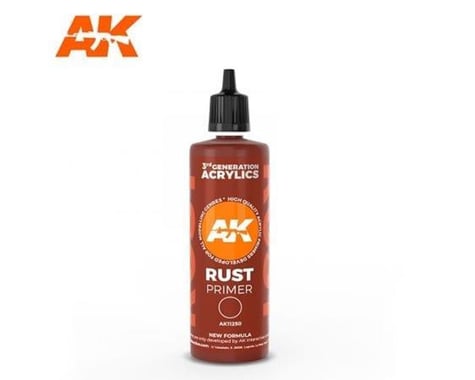 AK INTERACTIVE Rust Acrylic Primer 100Ml Bottle