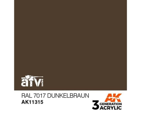 AK INTERACTIVE Dark Brown Ral7017 Acrylic 17Ml