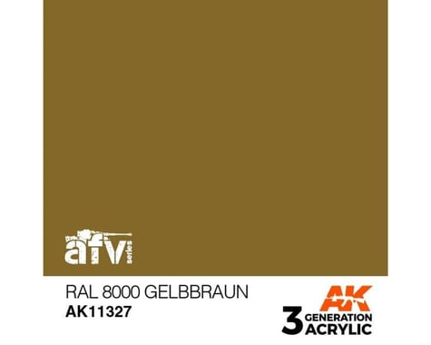 AK INTERACTIVE Yellow Brown Ral8000 Acrylic 17Ml