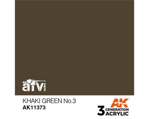 AK INTERACTIVE Khaki Green No3 Acrylic 17Ml