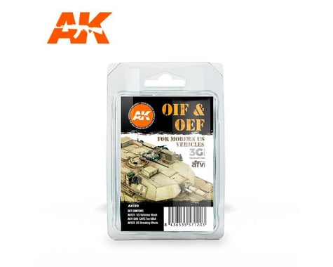 AK INTERACTIVE Oif And Oef Us Vehicles Weathering Ena