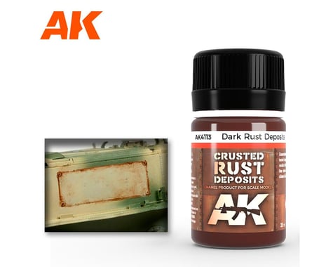 AK INTERACTIVE Dark Rust Crusted Deposits Enamel Paint [AKI4113 ...