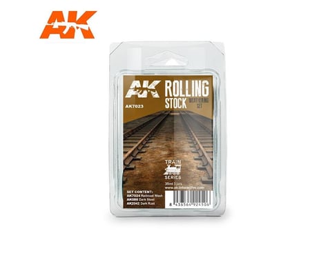 AK INTERACTIVE Train Series Rolling Stock Weathering P