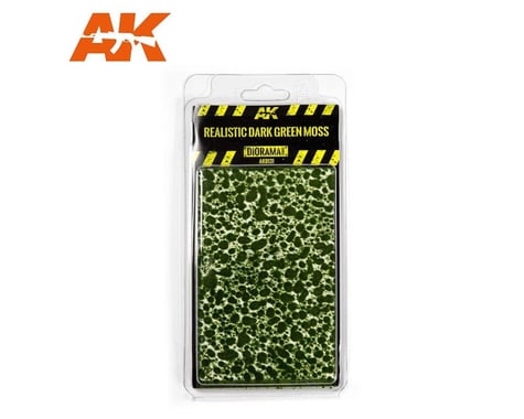 AK INTERACTIVE Diorama Realistic Dark Green Moss
