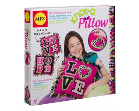 Alex Toys 1180D Giant Knot and Stitch Pillow Craft Kit