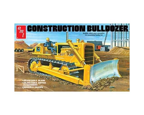 AMT 1/25 Construction Bulldozer Model Kit