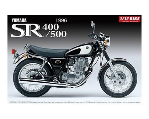 Aoshima 1/12 1996 Yamaha Sr400/500 Motorcycle