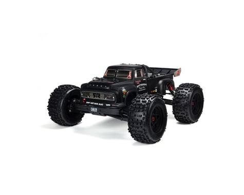 Arrma 1/8 Painted Body, Black Real Steel: NOTORIOUS 6S BLX