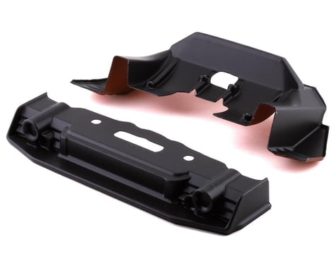 Arrma Felony 6S BLX Pre-Painted Splitter & Diffuser (Black/Orange)
