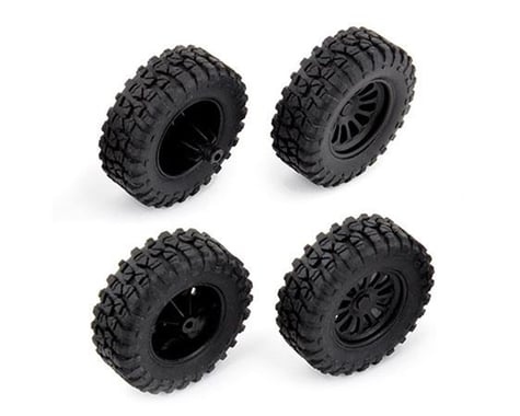 Team Associated MT28 Pre-Mounted Tires (4)