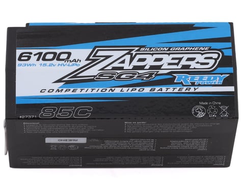 Reedy Zappers HV SG4 4S Shorty 85C LiPo Battery (15.2V/6100mAh)