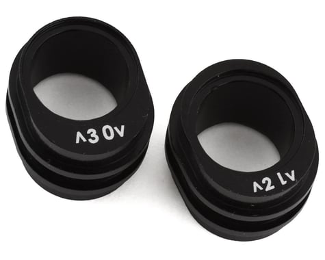 Team Associated RC10B74.2 FT Machined Rear Gearbox Pinion Height Inserts (2)