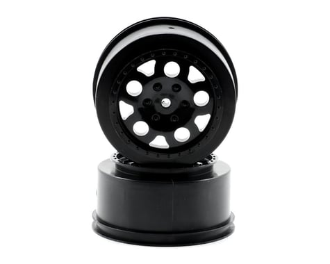 Team Associated KMC Short Course Wheels (Black) (2) (SC10 Rear)