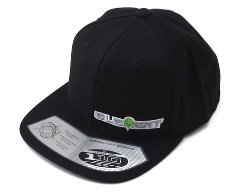 Element RC Flatbill Snapback Hat (Black) (One Size Fits Most)
