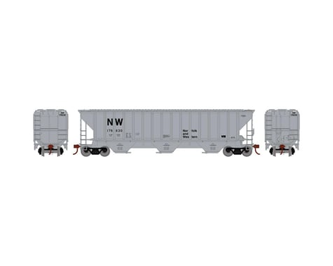 Athearn HO RTR PS 4740 Covered Hopper, N&W #176830