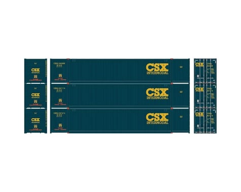 Athearn HO RTR 53' CIMC Container, CSX #1 (3)