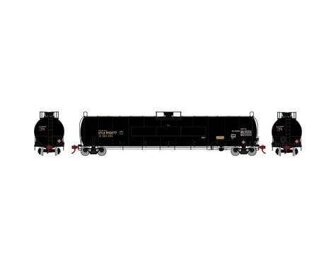 Athearn HO 33,900-Gallon LPG Tank/Flat, UTLX #910477