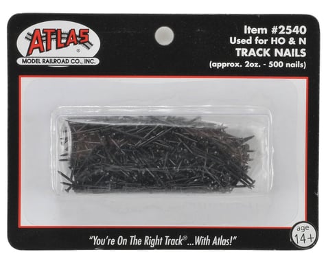 Atlas Railroad Ho/N Scale Track Nails (400)