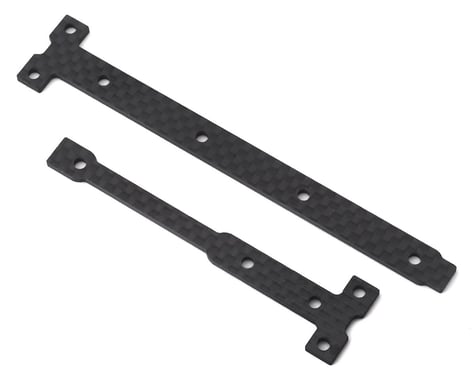 Avid RC RC10B74 Carbon Chassis Brace Support Set