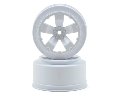 Avid RC Sabertooth Short Course Wheels w/3mm Offset (White) (2) (SC5M)