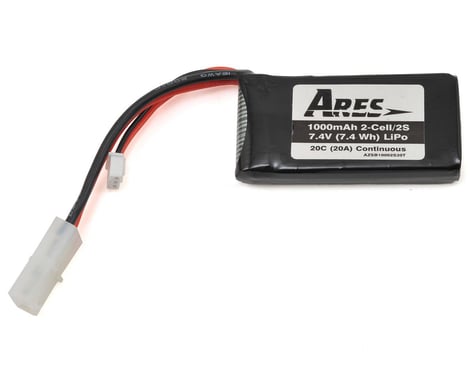 Ares 2S 20C LiPo Battery Pack (7.4V/1000mAh) (Gamma 370)