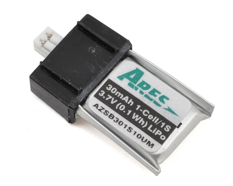 Ares 1S 10C LiPo Battery Pack w/Ultra-Micro Connector (3.7V/30mAh)