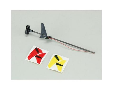 Ares Tail Boom, Fins and Motor Set, (Chronos CX 75)