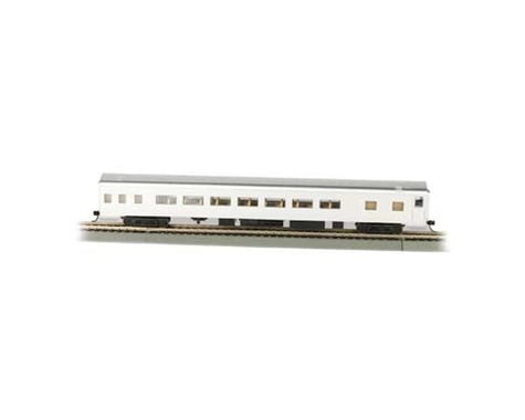 Bachmann Undecorated/Aluminum 85' Smooth Side Coach w/ Lighted Interior