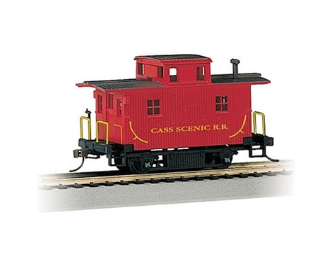 Bachmann Cass Scenic R.R Bobber Caboose (HO Scale)