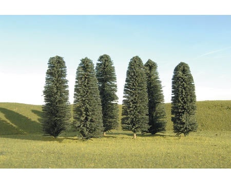 Bachmann Scenescapes Cedar Trees (6) (5-6")
