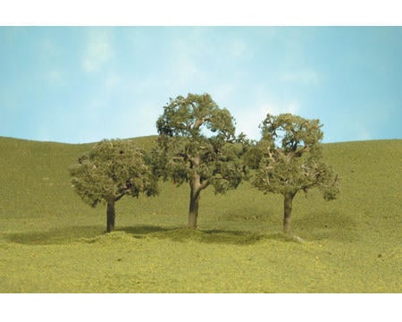 Bachmann Scenescapes Walnut Trees (3) (2.5-3.5")