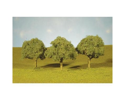 Bachmann Scenescapes Oak Trees (4) (2.25-2.5")