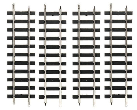 Bachmann 12" Steel Straight Track (4) (Large Scale)