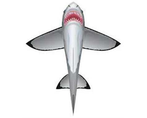 Brain Storm Products WindnSun 70902 SeaLife Great White Shark Nylon Kite-60 Inches Tall