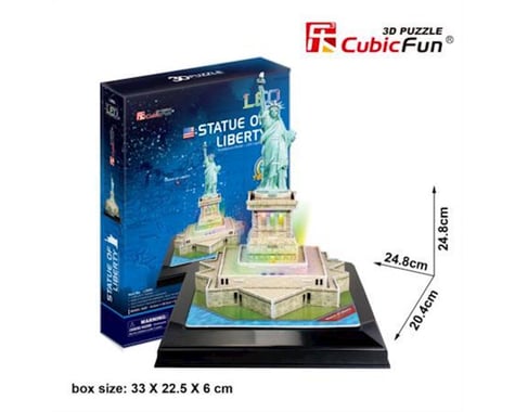 Cubic Fun Statue of Liberty, 37 pieces
