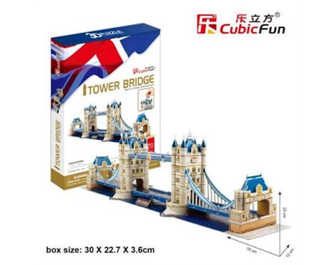 Cubic Fun un London Tower Bridge 3D Puzzle [CBFMC066H] - HobbyTown